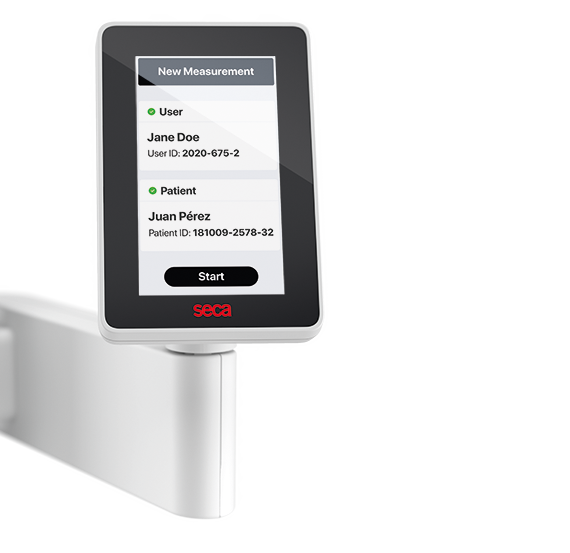 seca Handrail Scale with ID-Display